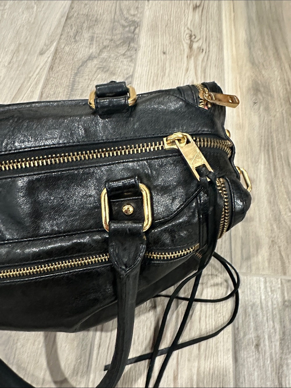 Rebecca Minkoff Black leather bag - Picture 3 of 5